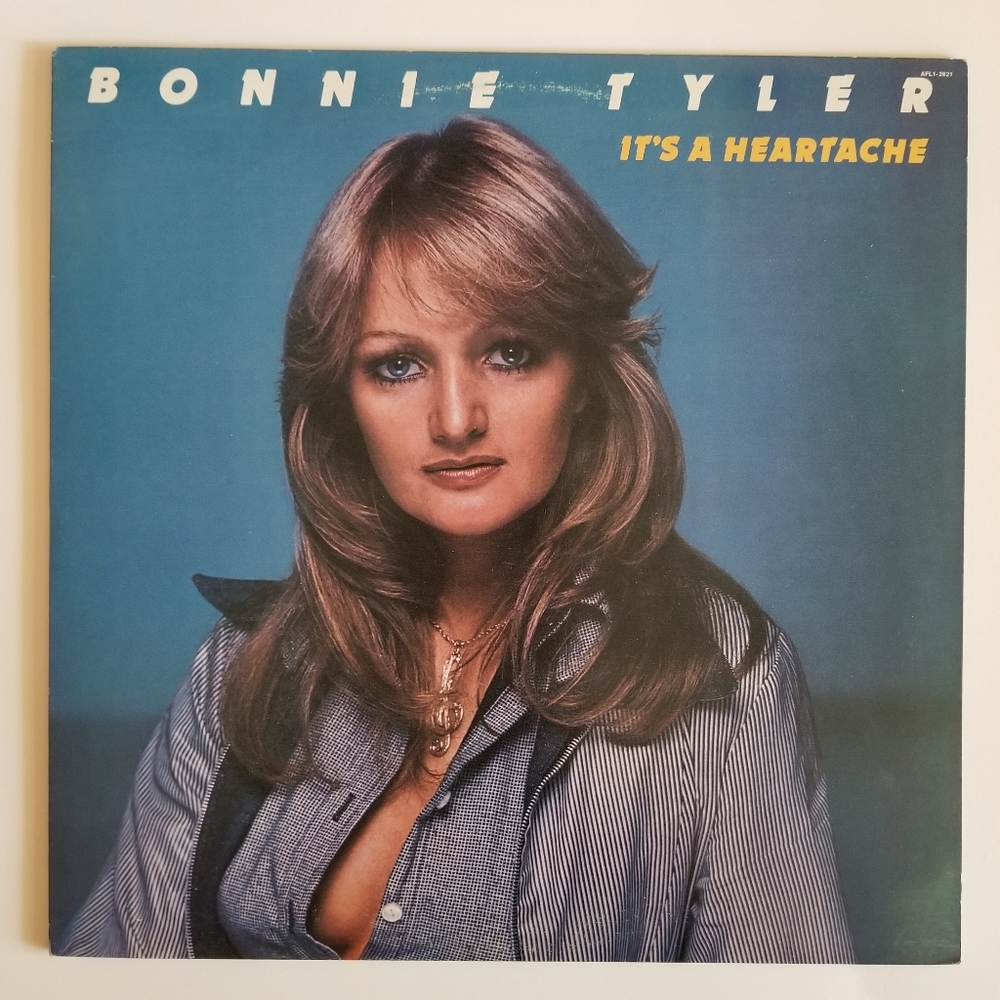 Bonnie Tyler 'It's a Heartache' Album Vinyl LP Record ⏺3/$40+Free Shipping!🚚